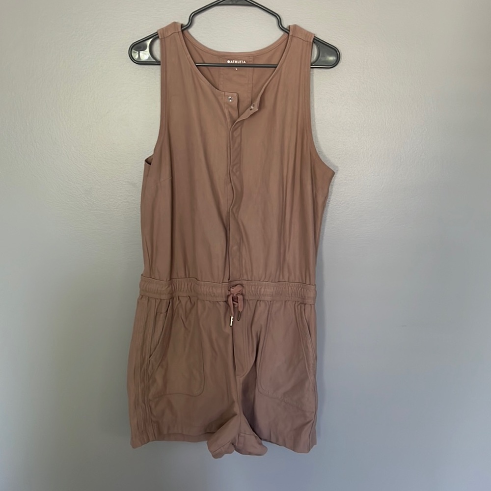 Athleta Women's Tan Shorts Romper